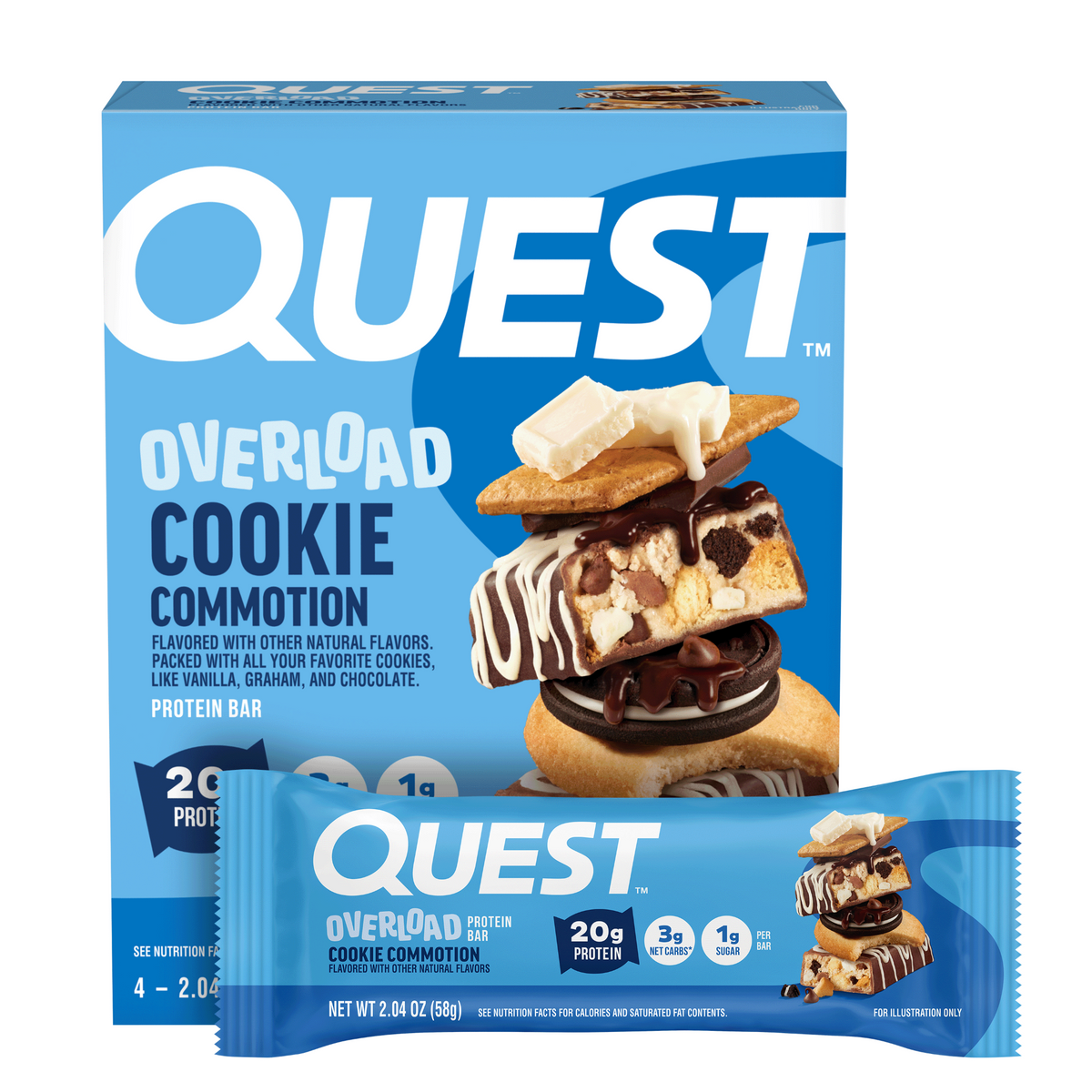 cookie-commotion-overload-bar-r6 15980_QN_USA_eComm_Rebrand_ProductCarousel_OverloadBars_CCom_MainImage_4ct.png